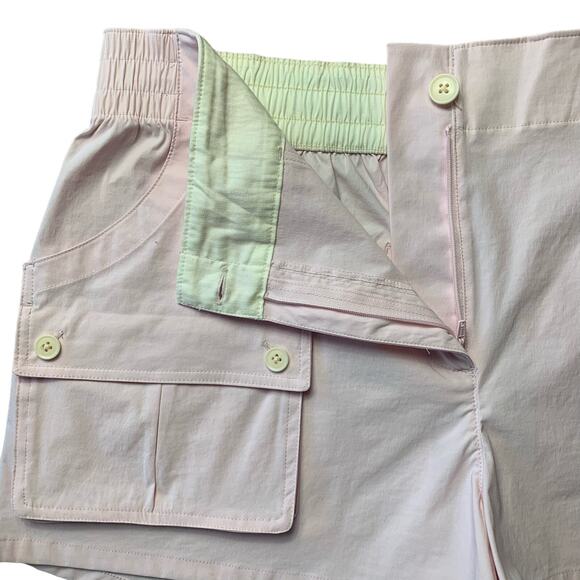 NWT J. Crew Pink Patch Pocket Paddle Shorts Size Large - Picture 4 of 7